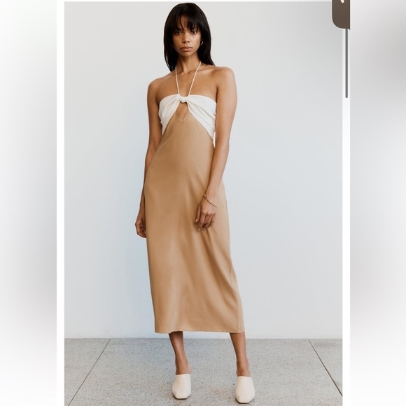 LETS SPLIT SLIP DRESS  |  Third Form/ Sold at Free People 🤍 sz 4 - Picture 3 of 13